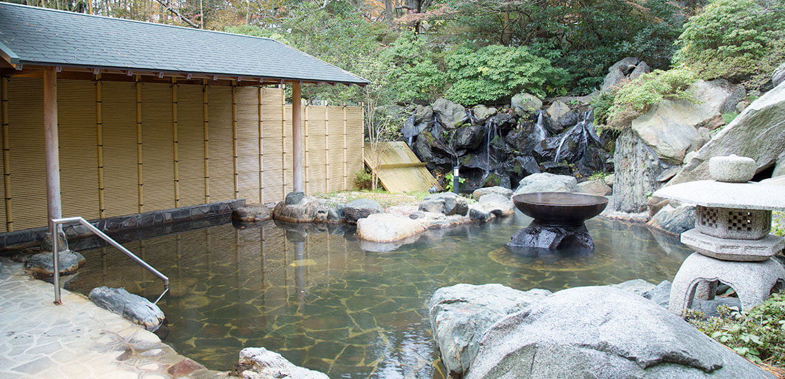 五浦の湯　庭園露天風呂