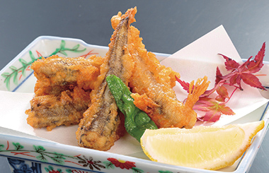 目光の唐揚げ